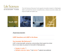 Tablet Screenshot of lsdfa.org